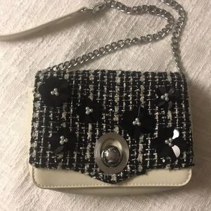 Zara Tweed Crossbody